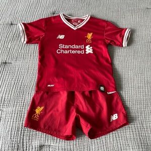 Liverpool soccer kit- 2-3T.